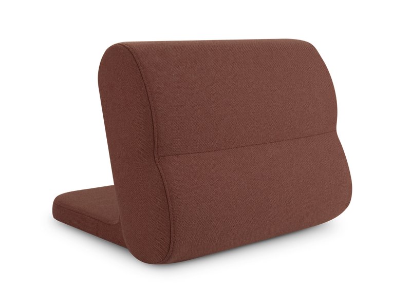 Подушка-спинка Альди-12 Textile Marsala