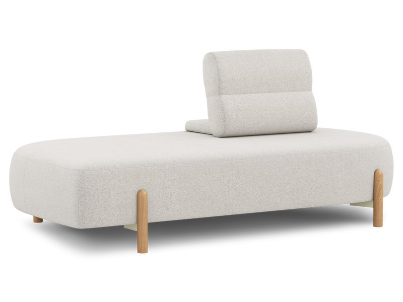 Диван модульный Альди 1 Букле Молочный