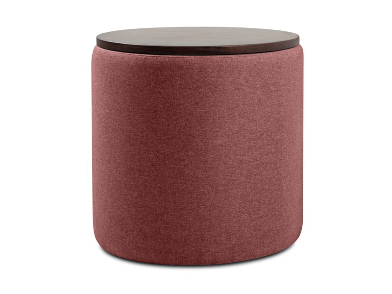 Пуф Арис Рогожка Розовый