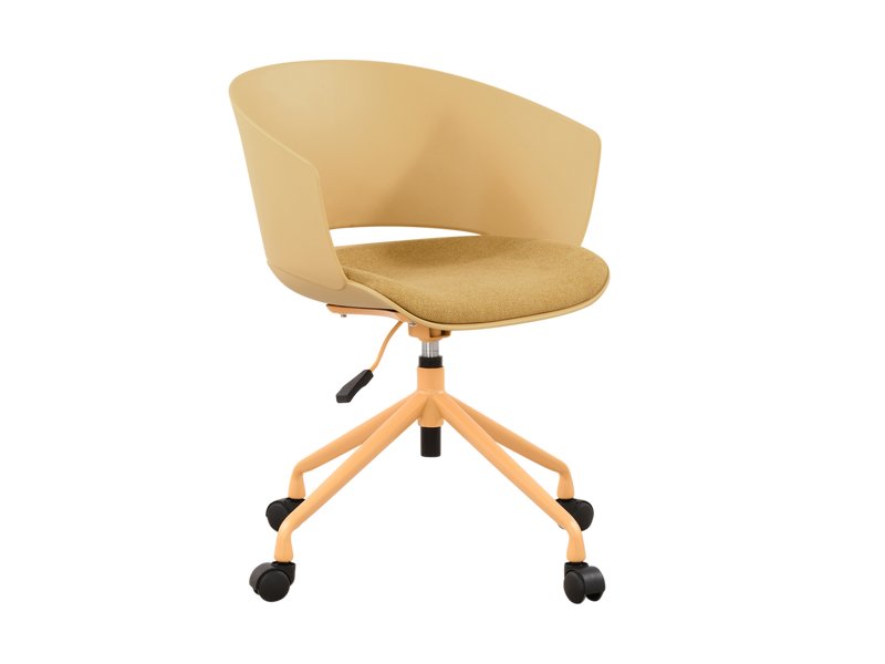 Офисное кресло Эшли Рогожка Желтый