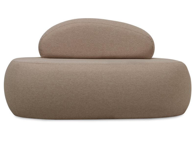 Кушетка Олтен Рогожка Коричневый