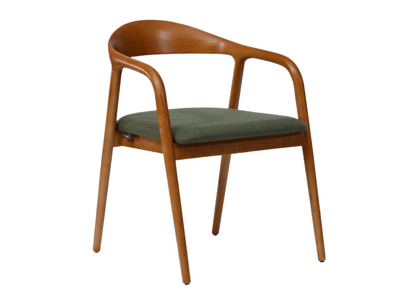 Стул Касл Рогожка Оливковый/Ореx